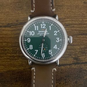 Used Shinola runwell watch